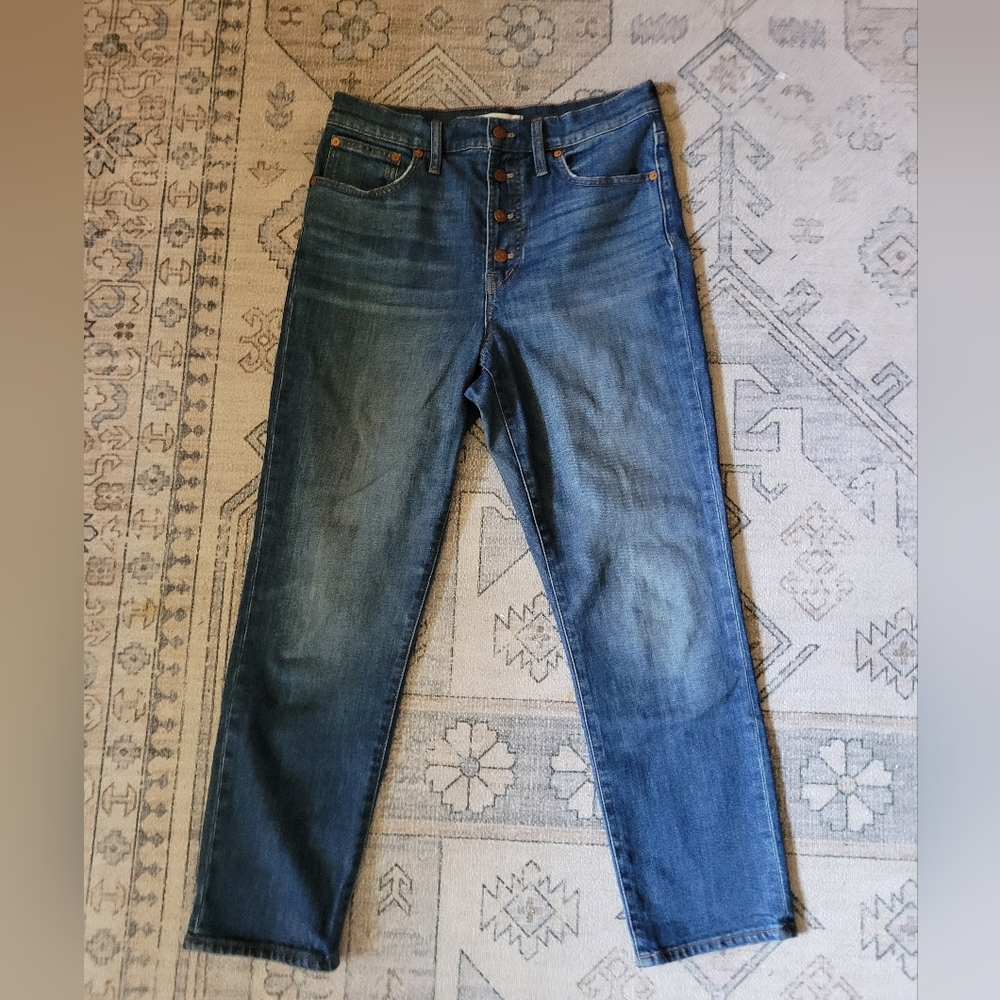 Madewell Women's Classic Indigo Straight Jeans